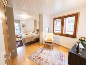 Postel nebo postele na pokoji v ubytování Holiday Home Jula by Interhome