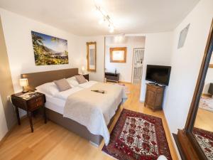 TV a/nebo společenská místnost v ubytování Holiday Home Jula by Interhome