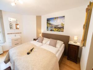Postel nebo postele na pokoji v ubytování Holiday Home Jula by Interhome