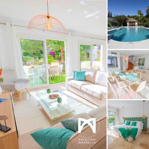 Fotografie z fotogalerie ubytování VACATION MARBELLA I Los Pinos, Elegant and Bright Townhouse, The family Golf Getaway, 5 minutes from Puerto Banus, Security Night time v destinaci Marbella