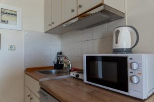 Kuchyň nebo kuchyňský kout v ubytování Elia mini suites 7 + 5 fotografií