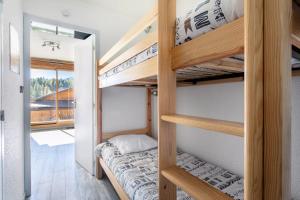 Krevet ili kreveti na sprat u jedinici u okviru objekta Les Alpages de Vars - maeva Home
