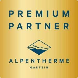 una señal que lee pantheraloría primaria con fondo amarillo en Lieblingsplatzl inklusive kostenfreiem Eintritt in die Alpentherme, en Bad Hofgastein