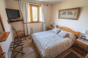 Cama ou camas em um quarto em Bungalows Buena Vista