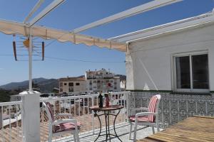 A balcony or terrace at Casa Berrincha