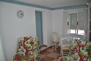 A seating area at Casa Berrincha