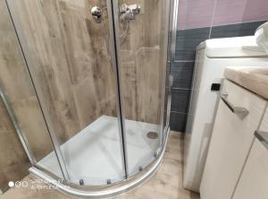 Kúpeľňa v ubytovaní Apartament Centrum Kościuszko