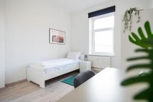 Fotografie z fotogalerie ubytování Komfortable Monteursunterkunft: 4-Zimmer-Wohnung mit getrennten Betten v destinaci Erfurt