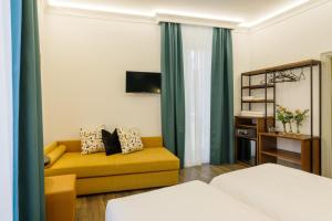TV a/nebo společenská místnost v ubytování Palazzo Fontana