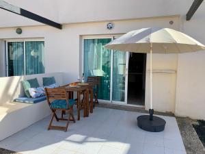 Patio alebo iná vonkajšia časť ubytovania Casa Cactus