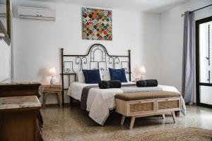 Ένα ή περισσότερα κρεβάτια σε δωμάτιο στο Villa Carvi +50 φωτογραφίες