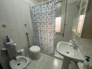 Koupelna v ubytování Nespolilla