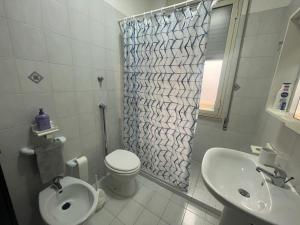 Koupelna v ubytování Nespolilla