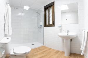 Koupelna v ubytování Hostal Viñuela
