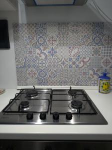 A kitchen or kitchenette at Perla Nera