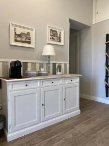 Kuchyň nebo kuchyňský kout v ubytování Casaletto's Suites