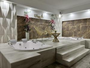 Koupelna v ubytování Trugo Luxury Rooms