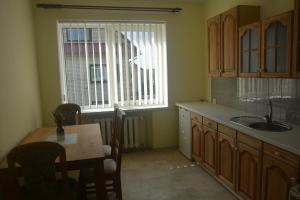 Kuchyň nebo kuchyňský kout v ubytování Salvia apartment