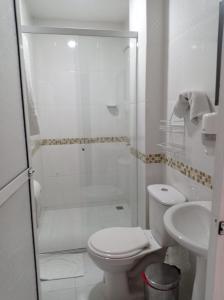 Koupelna v ubytování HOTEL SAN ADOLFO