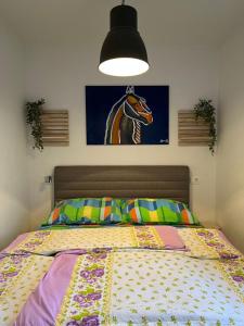 Postel nebo postele na pokoji v ubytování Apartment Sun&Sea, Senj, prvi red do mora