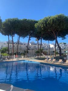 Bazén v ubytování Casa Silvia Marbella - dom w kompleksie hotelowym nebo v jeho okolí