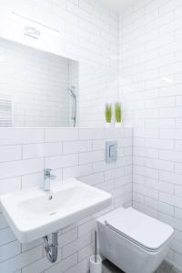 Koupelna v ubytování Brno Center View Apartement B - with self check-in