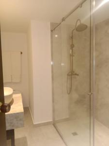 Koupelna v ubytování Hotel Dorado Plaza Boutique Calle del Arsenal
