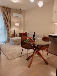 Posezení v ubytování 'Amaryllis Home' ,το σπίτι σας