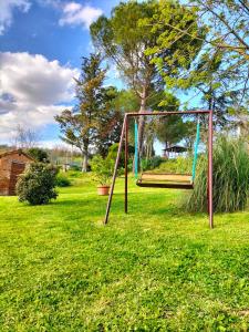 A garden outside L'oca Nera