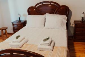Postel nebo postele na pokoji v ubytování Casa Manjerico