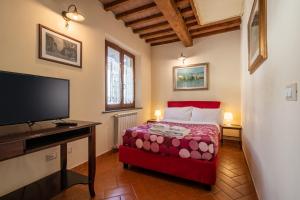 Posteľ alebo postele v izbe v ubytovaní La Sapienza di Pisa + 8 fotografií