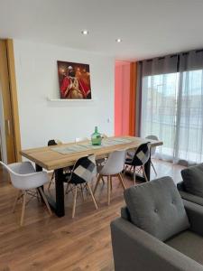 Posezení v ubytování Casa para 8 personas en Berga - ALBERGA