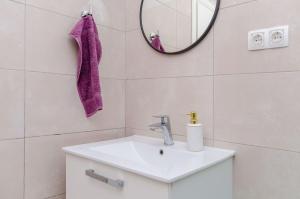 Koupelna v ubytování Apartment Rizza