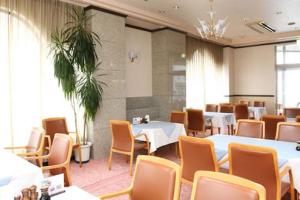 A restaurant or other place to eat at Abashiri Royal Hotel