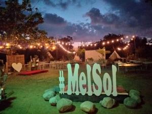 Zahrada ubytování MelSol Hotel