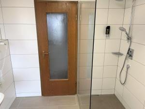 Koupelna v ubytování Gästehaus Forggensee