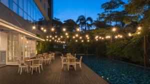 Zahrada ubytování Veranda Hotel Pakubuwono