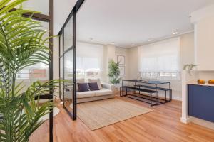 Postel nebo postele na pokoji v ubytování Sant Martí Apartment by Olala Homes