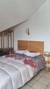 Postel nebo postele na pokoji v ubytování Les Hauts Des Auches