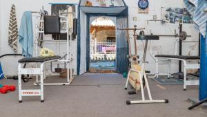 Fitness centrum a/nebo fitness zařízení v ubytování Stella Rooms