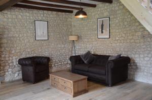 Posedenie v ubytovaní Le Hibou -1 bed Gite