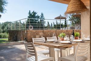 Patio nebo venkovní prostory v ubytování Sa Cova - Alcúdia