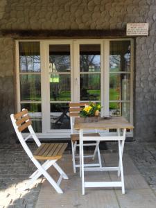 Patio nebo venkovní prostory v ubytování B&B 'Het Logiement