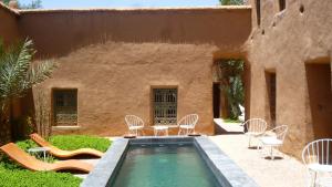 Bazén v ubytování Kasbah ait Moussa nebo v jeho okolí