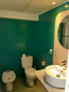 Koupelna v ubytování Hotel Clibomar Jamaica