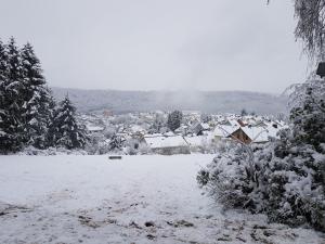 Ferienwohnung-Pruemtalblick v zimě