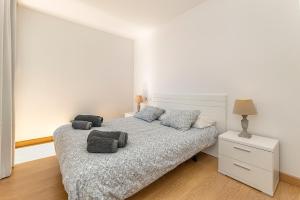 Posteľ alebo postele v izbe v ubytovaní Apartamento GAVINA 1B - a 400m de la playa