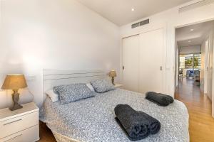 Posteľ alebo postele v izbe v ubytovaní Apartamento GAVINA 1B - a 400m de la playa