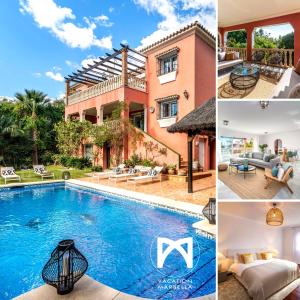 Galeriebild der Unterkunft VACATION MARBELLA I Villa Adelfas, Andalusian Style, Private Pool, Sea View in Marbella
