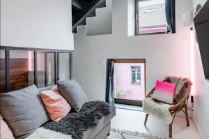 Część wypoczynkowa w obiekcie Maison Castellino